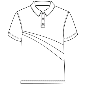 Fashion sewing patterns for Polo 3051